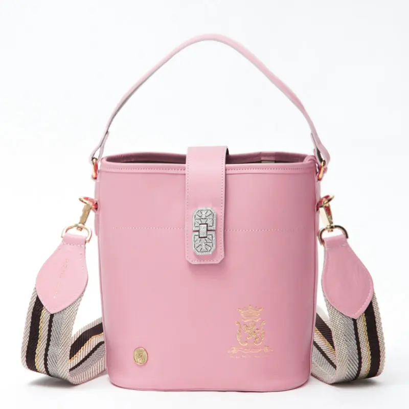 ADMJ エーディーエムジェイ アールデコバケット2WAYトート(S) ROSA