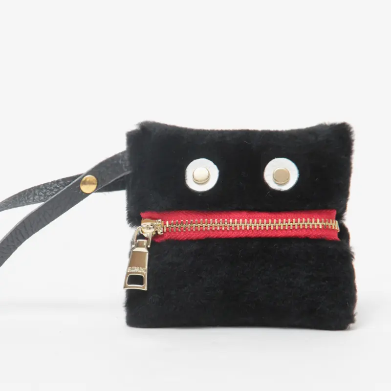 RIPANI リパーニ Rippy charms フェイスモチーフ バッグチャーム BLACK