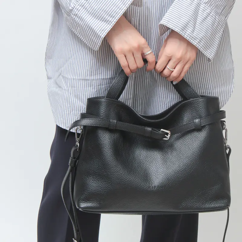 LUISA イタリアンシュリンクレザー 2way トートバッグ