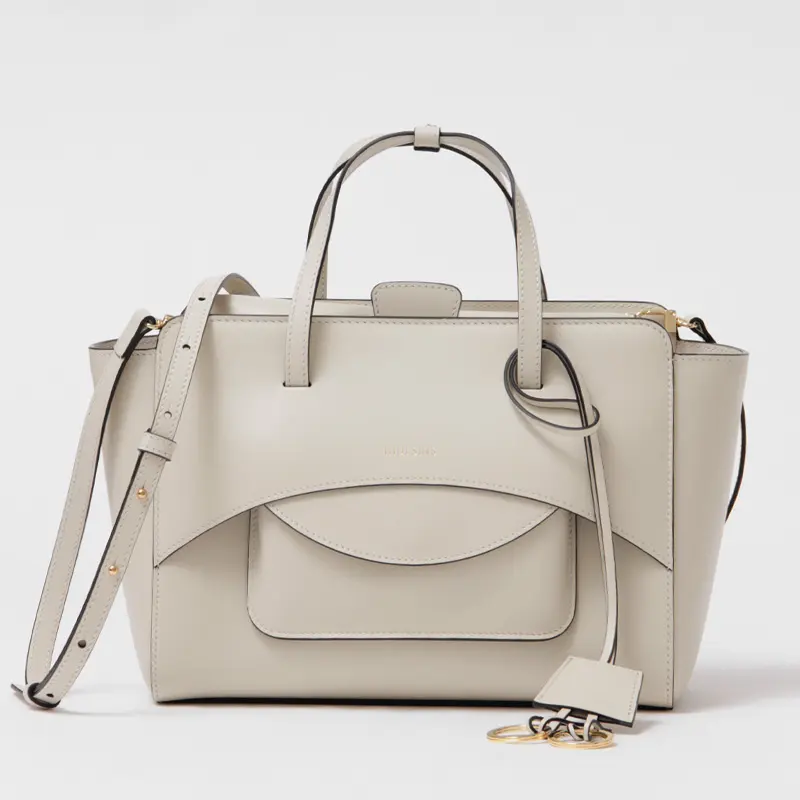 HIDESINS ハイドシンス FLAP レザー 2wayハンドバッグ (M) BUTTER