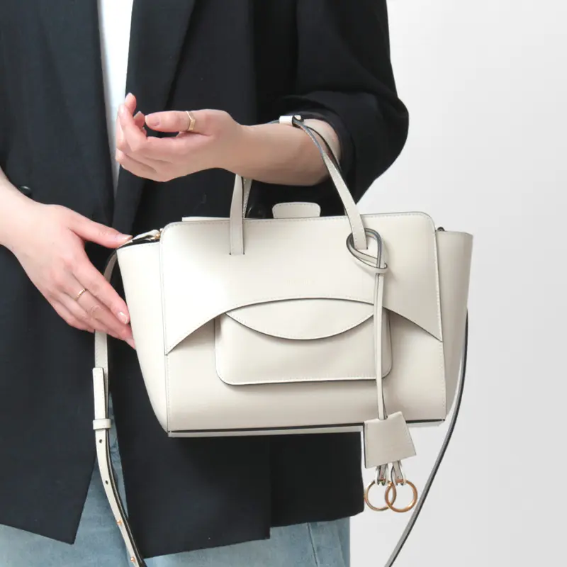 HIDESINS ハイドシンス FLAP レザー 2wayハンドバッグ (M)