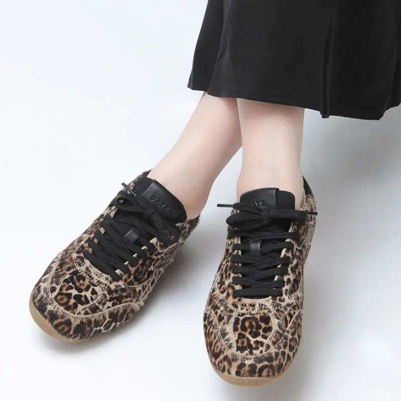 DATE デイト FG LOW  レオパード ローカットスニーカー