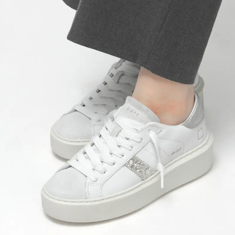 HILL LOW PLATFORM グリッター ローカット スニーカー
