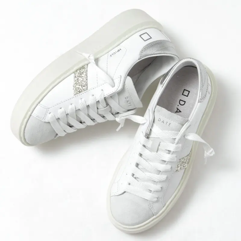 DATE デイト HILL LOW PLATFORM グリッター ローカット スニーカー