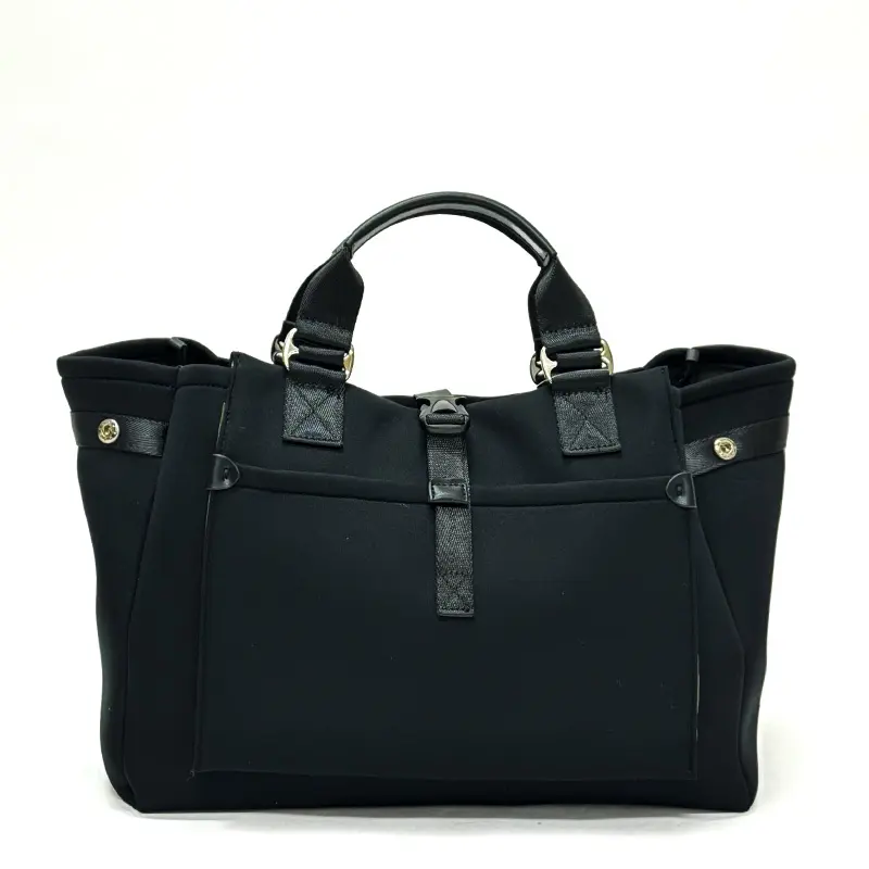 story. ストーリー NEOPRENE WIDE 2wayトートバッグ ブラック
