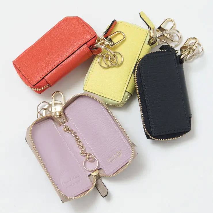 L'arcobaleno ラルコバレーノ ゴートレザー スマートキーケース