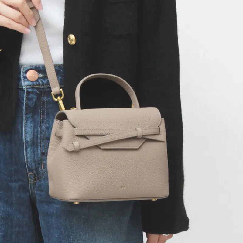MIMI MINI レザー 2way ミニ ハンドバッグ (S)