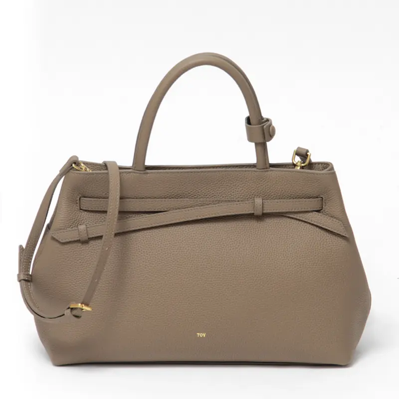 MIMI TOTE レザー 2way ハンドバッグ (S)