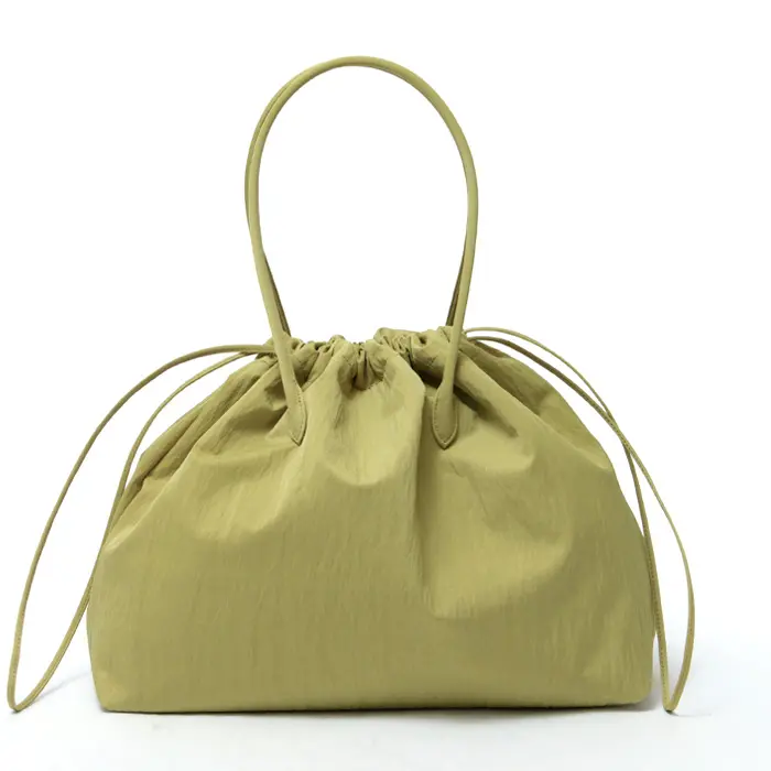 MARY AL TERNA メアリオルターナ WRING ナイロン 巾着 トートバッグ