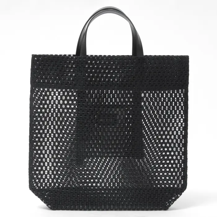 MARY AL TERNA メアリオルターナ GAP メッシュ トートバッグ (L) BLACK