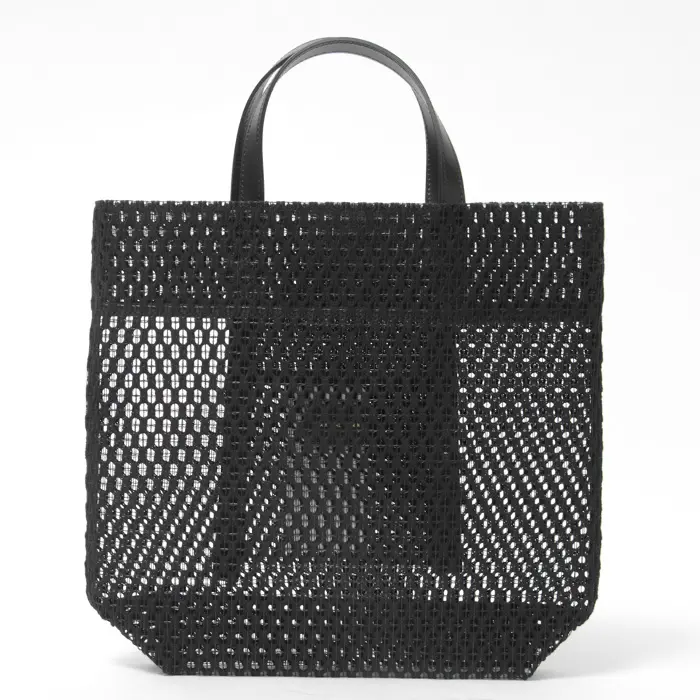 MARY AL TERNA メアリオルターナ GAP メッシュ トートバッグ (M) BLACK