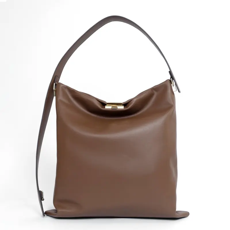 PUNTI. プンティ GRAFT-TOTE L 3way ショルダーバッグ COFFEE