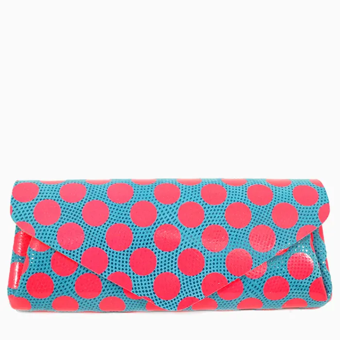ネオンドット レザー 長財布