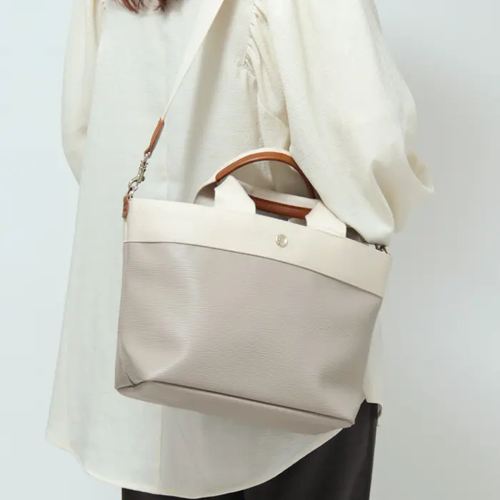 TOPKAPI トプカピ リプル ショルダー付き ミニトートバッグ (M)