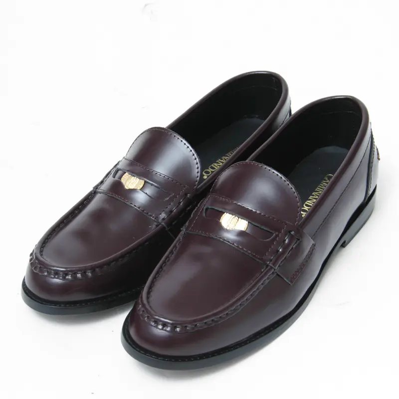 CAMINANDO カミナンド アーモンドトゥ ペニーローファー ALMOND TOE PENNY LOAFERS VINO