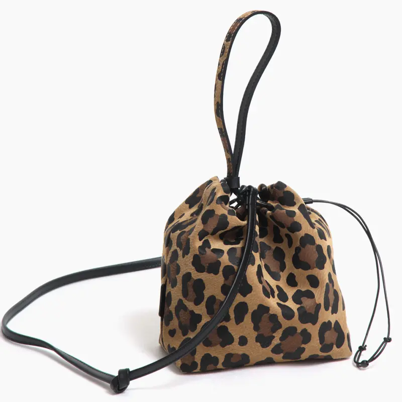 TESSEN CREATION テッセンクリエーション BASIC POUCH S  ピッグスエード 2wayハンドバッグ