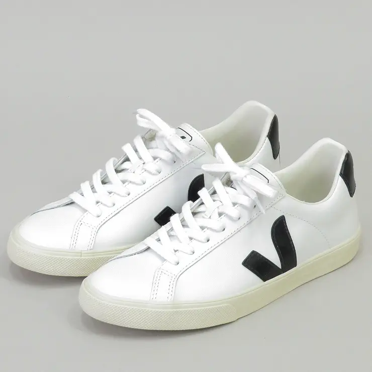 VEJA ヴェジャ ESPLAR LOW ローカット スニーカー WHITE-BLACK