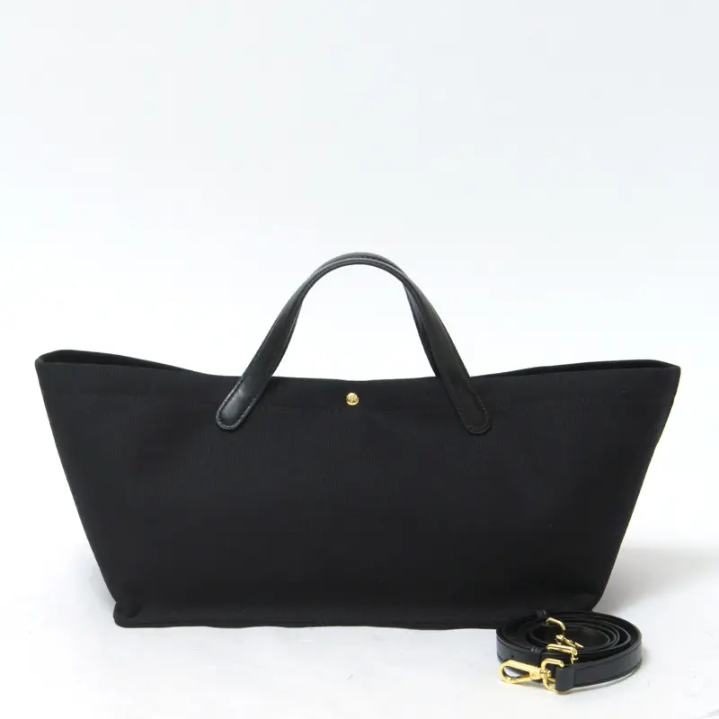ARTESANOS アルテサノス キャンバス 2way バゲットバッグ BLACK