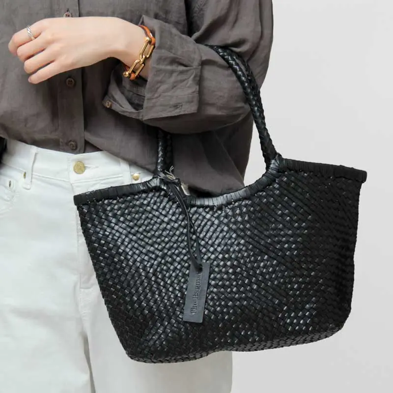 メッシュレザー トートバッグ
