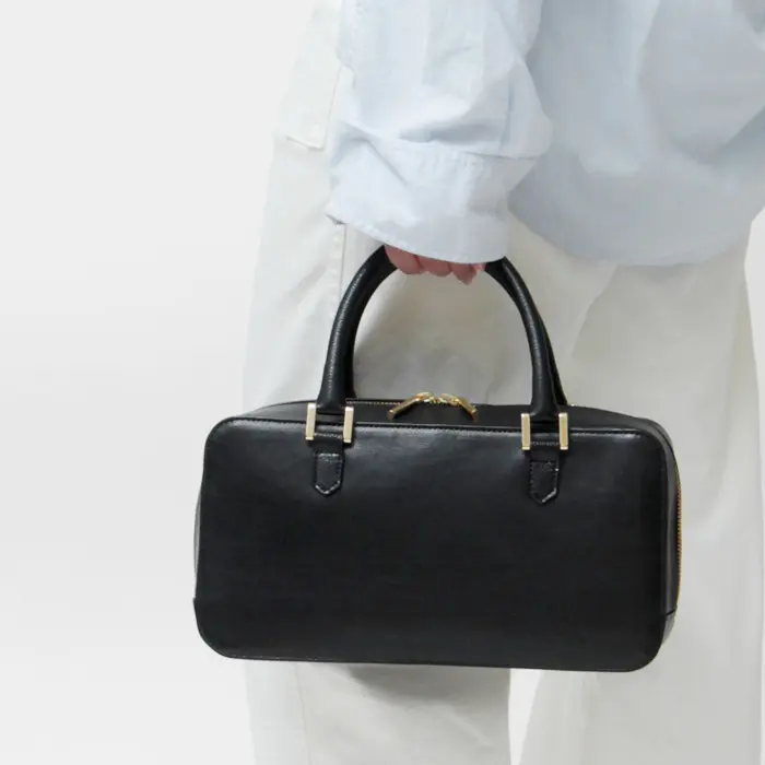 POMTATA ポンタタ RONE HANDBAG レザー ボストンバッグ
