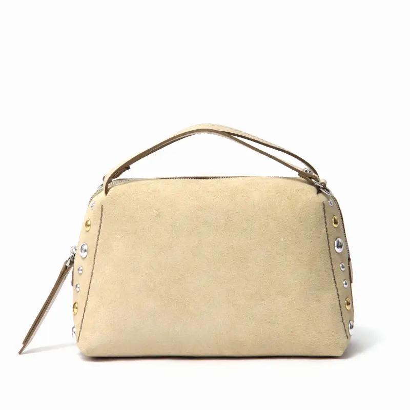 GIANNI CHIARINI ジャンニキアリーニ ALIFA(アリファ) スタッズ付き スエード 2way ショルダーバッグ