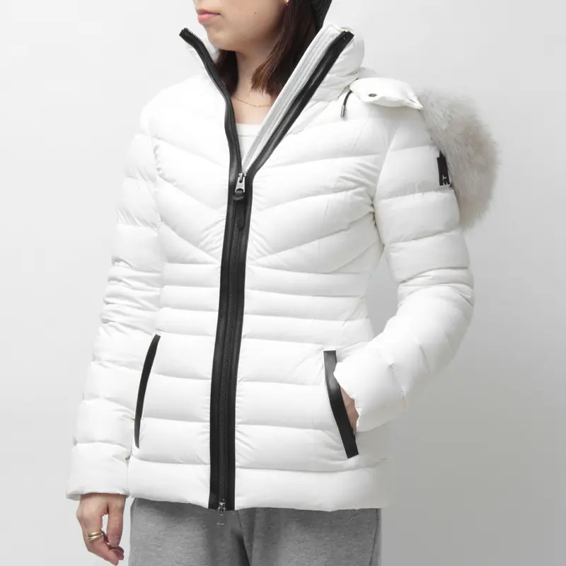 MACKAGE マッカージュ PATSY-BX ストレッチダウン ダウンジャケット OFFWHITE