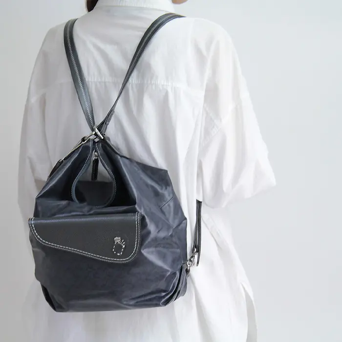 PELLE BORSA ペレボルサ Alive モノグラムジャガード 3way ショルダーバッグ