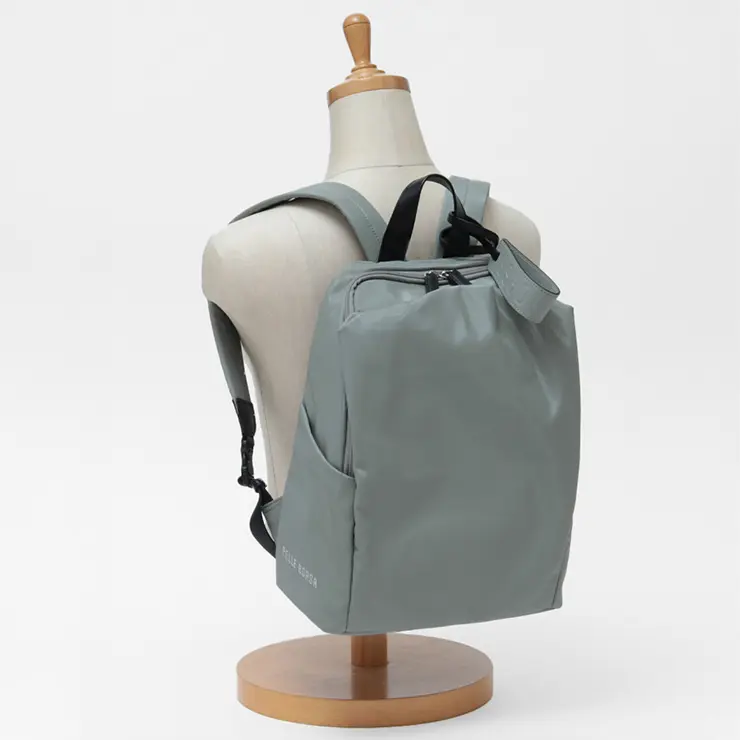 PELLE BORSA ペレボルサ チアーズ A4 リュック セージグリーン