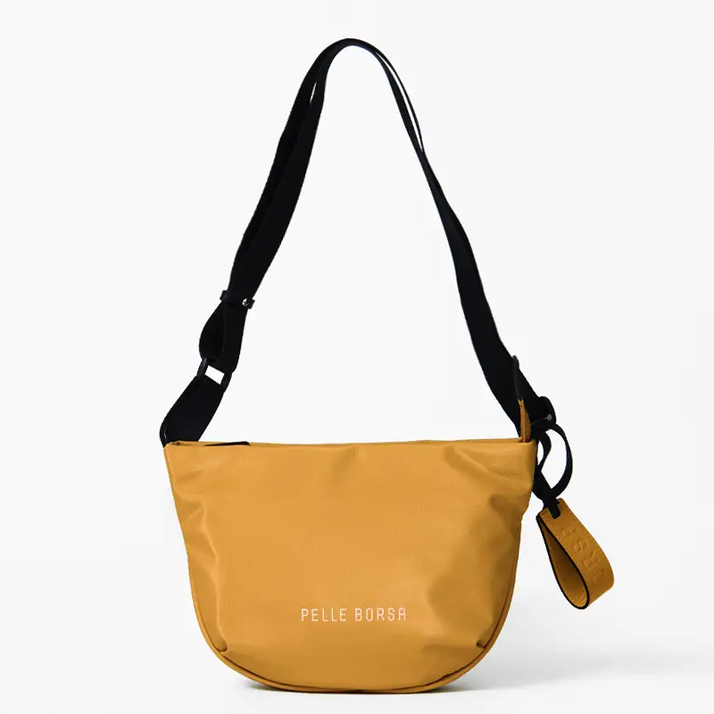 PELLE BORSA ペレボルサ チアーズ コンパクト ラウンドショルダーバッグ 4686 テラコッタ
