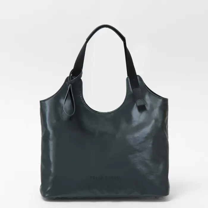PELLE BORSA ペレボルサ チアーズ  A4トートバッグ 4699 ブラック