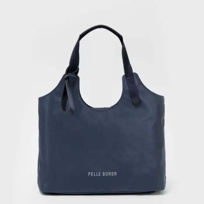 PELLE BORSA ペレボルサ チアーズ  A4トートバッグ 4699 ネイビー