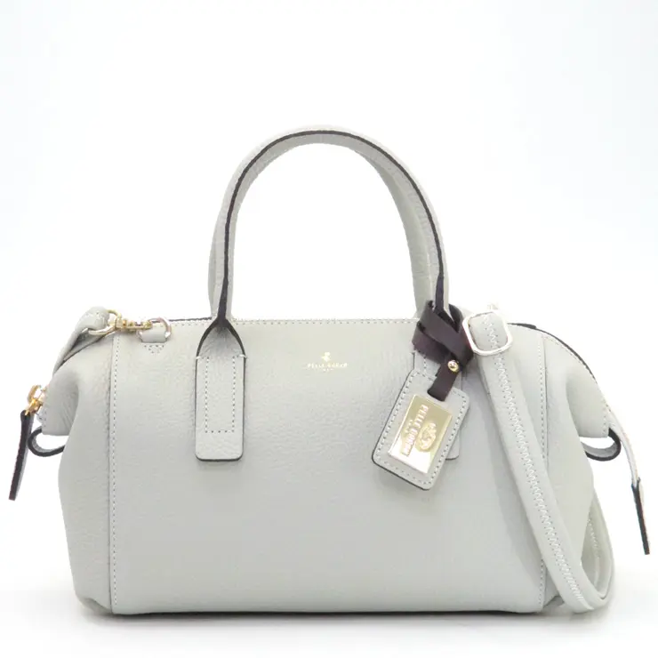 PELLE BORSA ペレボルサ レネット 2way ボストンバッグ オフホワイト