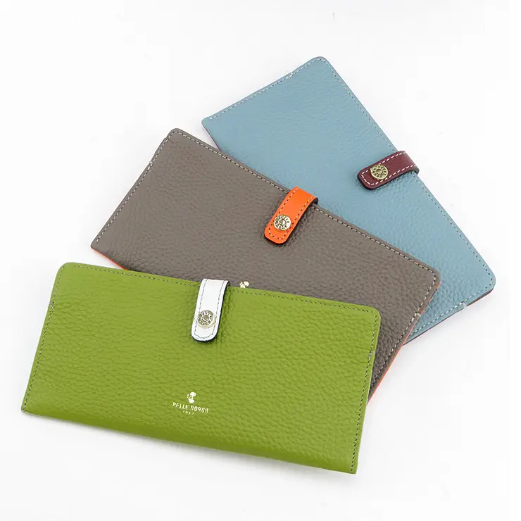 PELLE BORSA ペレボルサ レネットグッズ シュリンクレザー スリムウォレット 4707