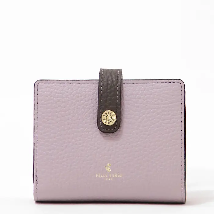 PELLE BORSA ペレボルサ レネットグッズ シュリンクレザー 二つ折り財布 4761 ライラック