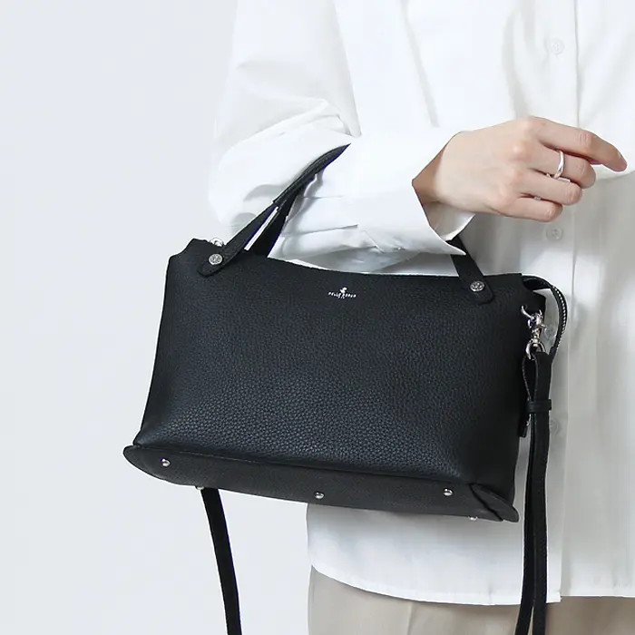 レネット レザー  2way ハンドバッグ