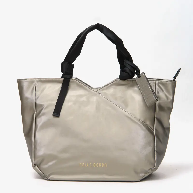 PELLE BORSA ペレボルサ チアーズ  ビッグトートバッグ トープ