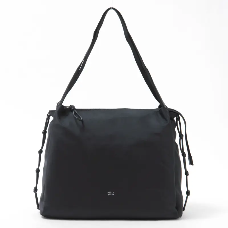 PELLE BORSA ペレボルサ Bloom ポリエステル スクエア トートバッグ
