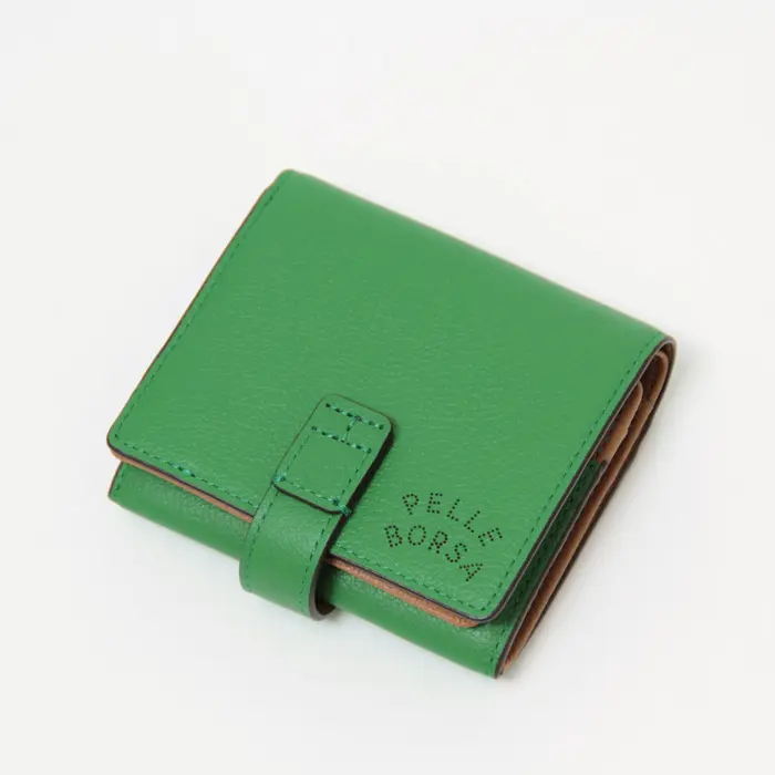Very Goods シュリンクレザー 二つ折り財布 7202