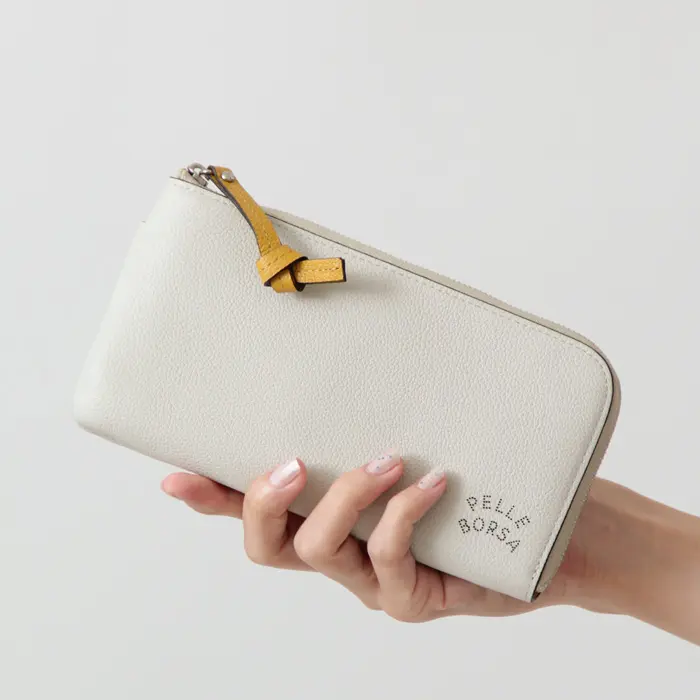 PELLE BORSA ペレボルサ Very Goods L字ファスナー コンパクト 長財布
