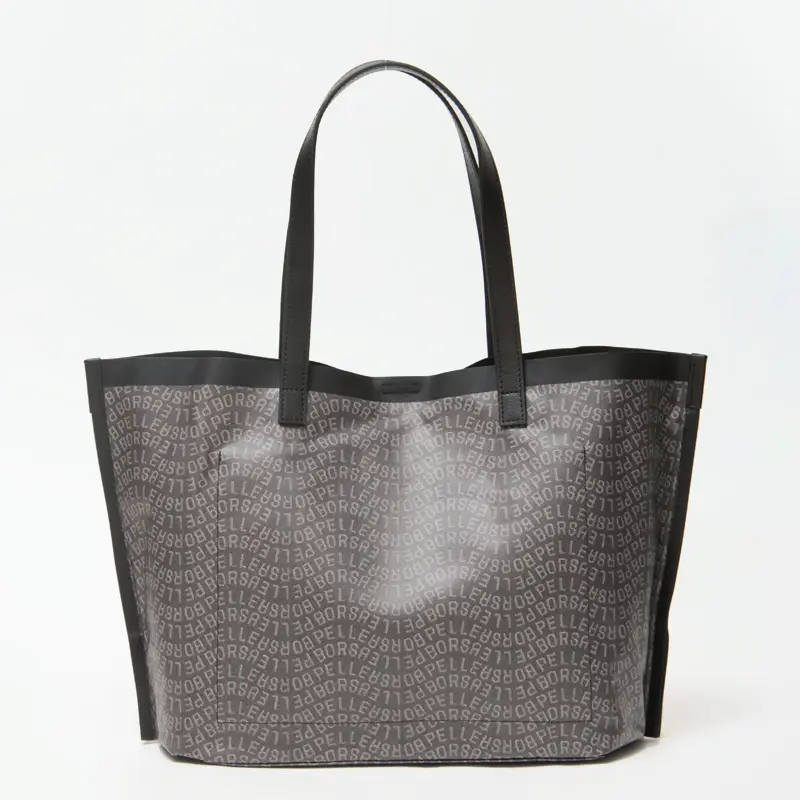 PELLE BORSA ペレボルサ Grise トートバッグ（M） ブラック