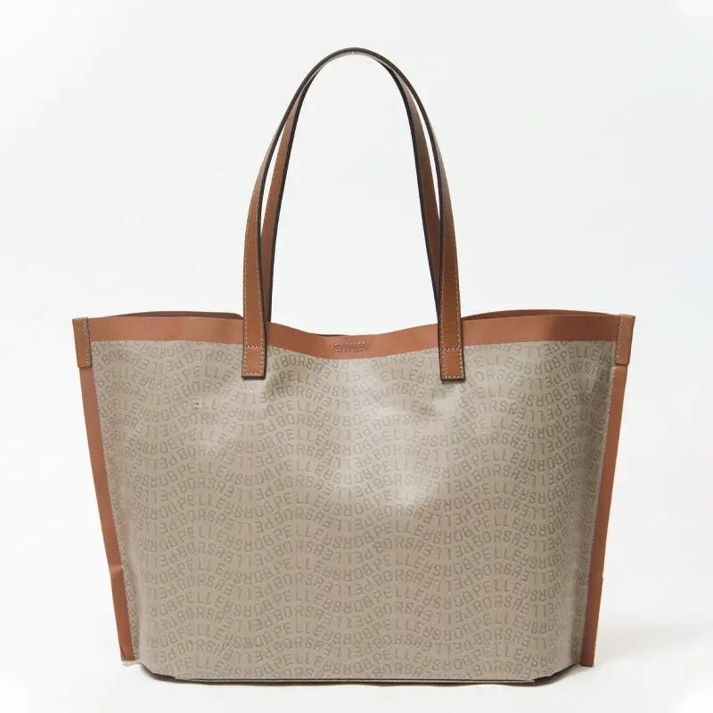 PELLE BORSA ペレボルサ Grise トートバッグ（M） キャメル