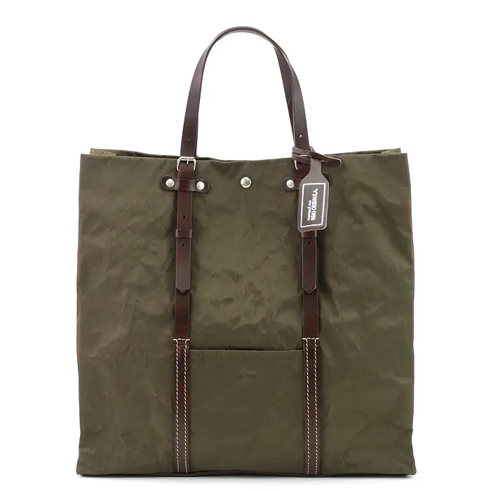 Beau Dessin S.A. ボーデッサン アルミボンディング トートバッグ(L) カーキ
