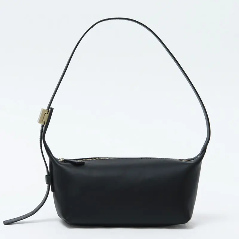 ORSETTO オルセット PARTI レザー ショルダーバッグ BLACK