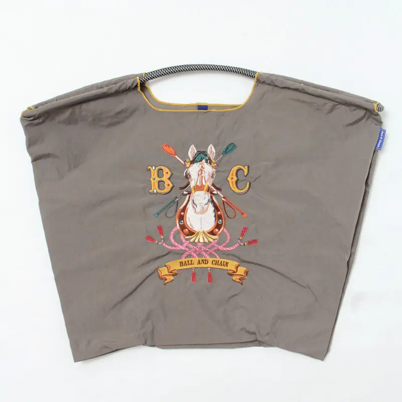 HORSE SHOE（ホースシュー） エコバッグ (M) (L) F.グレー