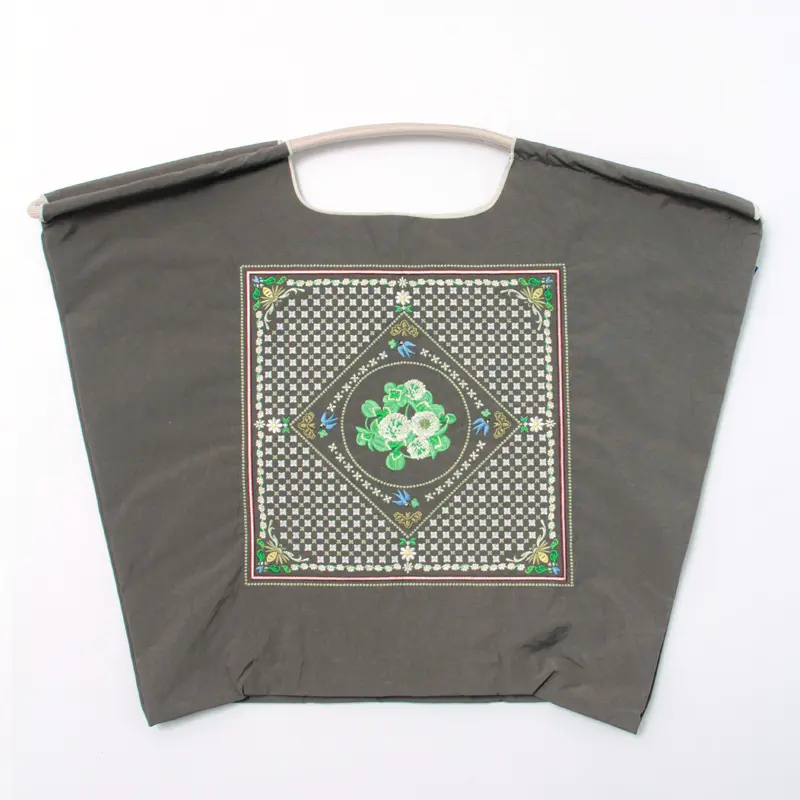 WHITE CLOVER（ホワイトクローバー） エコバッグ (M) (L) C.GRAY
