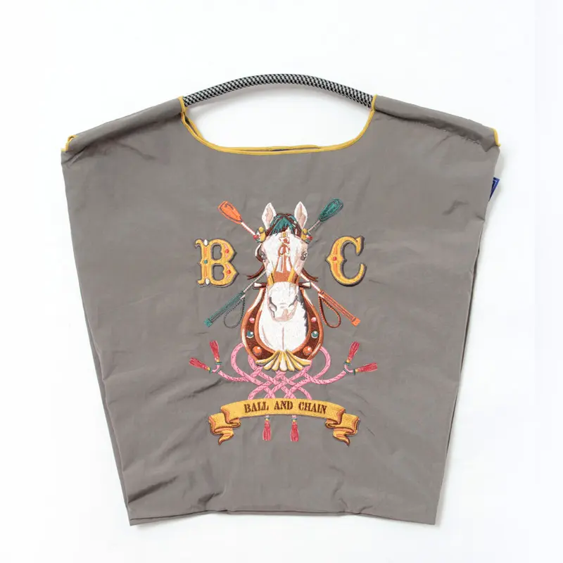 HORSE SHOE（ホースシュー） エコバッグ (M) (L) F.グレー