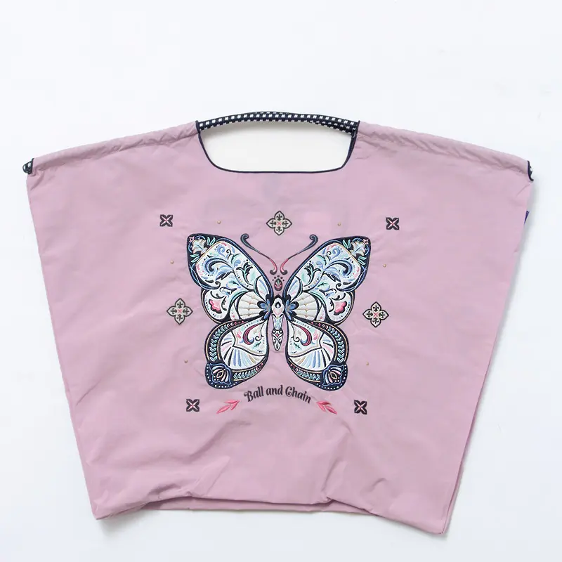Papillon（パピヨン) エコバッグ (M) (L) ライラック
