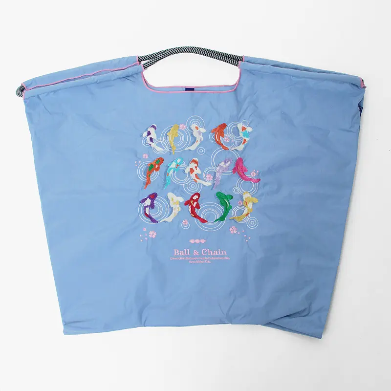 KOI (コイ) エコバッグ (M) (L) ブルー