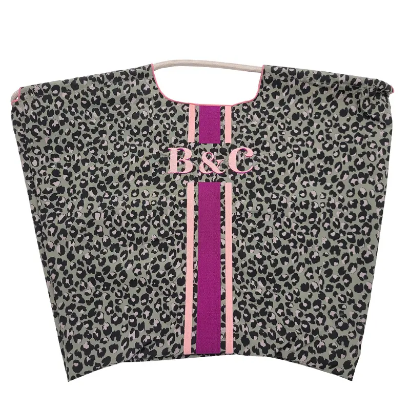 LEOPARD LINE(レオパードライン) エコバッグ (M) (L) グレー