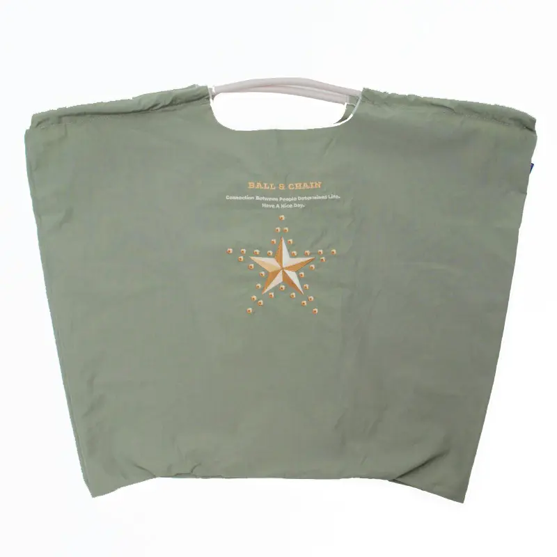 THE FIRST STAR(ファーストスター) エコバッグ (M) (L) モスグレー